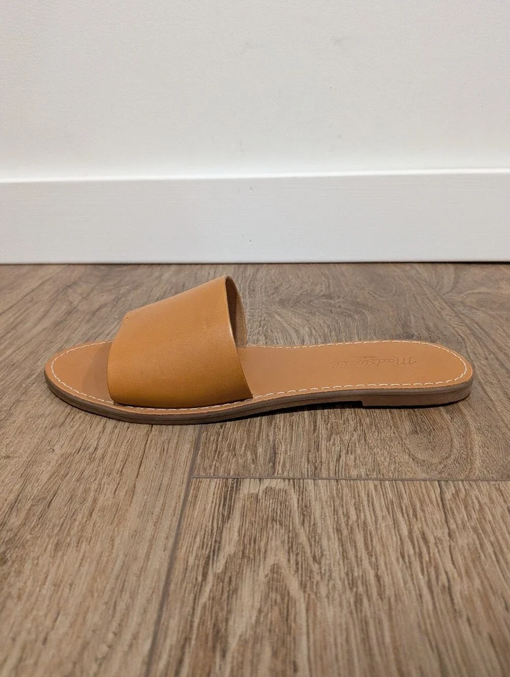 Madewell The Boardwalk Post Slide Sandal 7.5